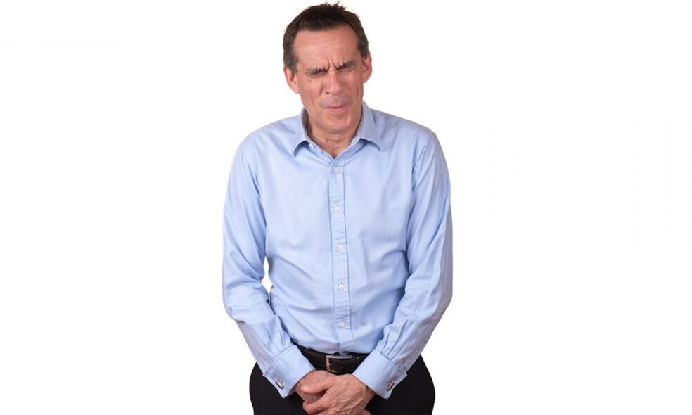 Schmerzen in der Leistengegend bei Prostatitis