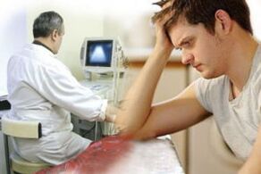 Diagnose einer Prostatitis